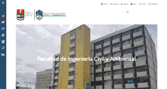 Desktop Screenshot of fica.epn.edu.ec