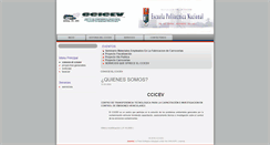 Desktop Screenshot of ccicev.epn.edu.ec